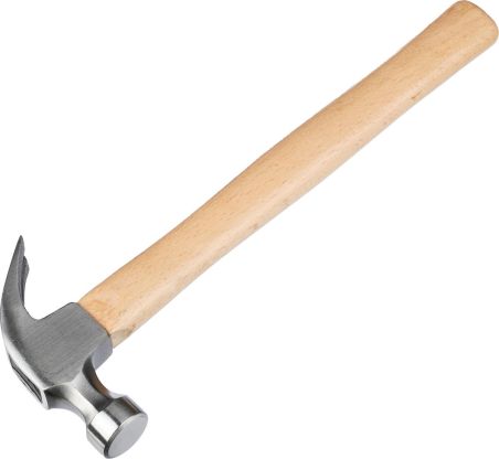 Martillo mango madera de haya cabeza acero funda kraft