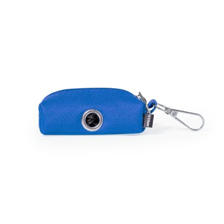 Dispensador bolsas mascotas RPET con mosquetón