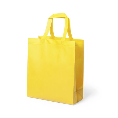 Bolsa non-woven laminado 110g/m2 asas 35cm termosellado