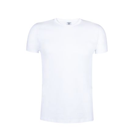 Camiseta Keya blanca algodón 150 g/m²