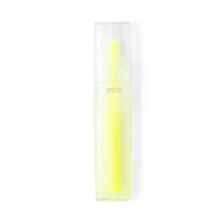 Marcador fluorescente RPET transparente
