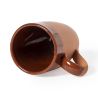 Taza barro clásica 330 ml Made in Europe kraft - Imagen 1
