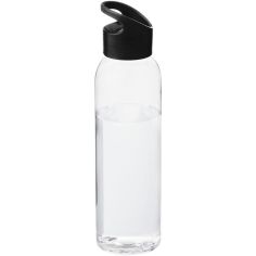 Botella de Tritan™ transparente con tapa de colores de... - Producto ecológico