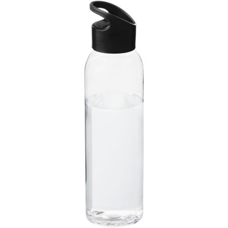Botella de Tritan™ transparente con tapa de colores de 650 ml Ecológica Personalizada 6100508
