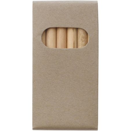 Set de 6 lápices de colores Ecológico Personalizado 6106219