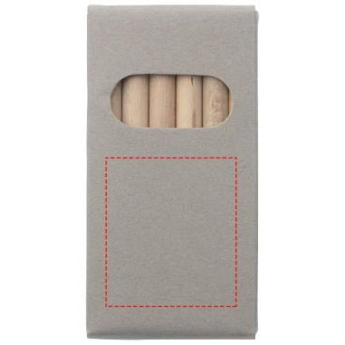 Set de 6 lápices de colores Ecológico...