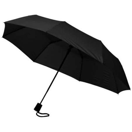 Paraguas plegable automático 21" fibra vidrio bolsa