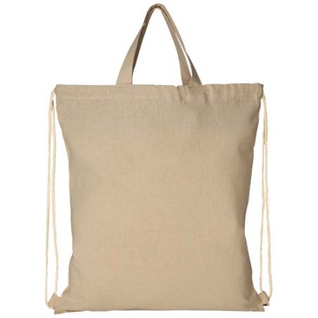 Mochila cuerdas algodón reciclado 210 g/m² 6 L