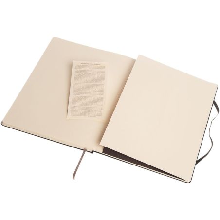 Libreta XL tapa dura símil piel papel FSC