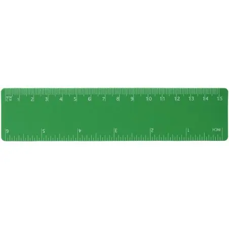 Regla flexible PP 15 cm de grosor fino