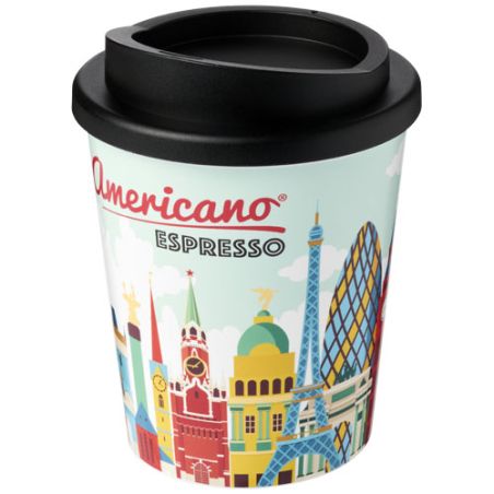 Vaso térmico plástico reciclado doble pared 250 ml
