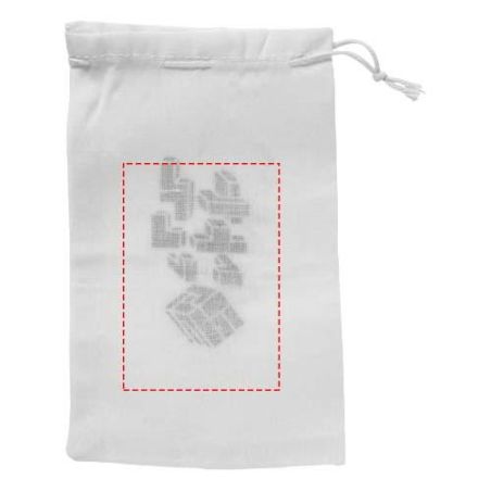 Juego de ingenio de madera en funda Ecológica Personalizada 6544809