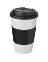 Americano® vaso 350 ml con agarre y tapa antigoteo Ecológico Personalizado 6210696 - Imagen 2