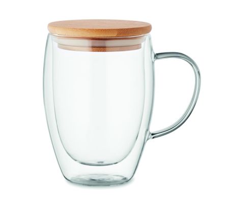 Taza borosilicato 350 ml Ecológica Personalizada 7MO2199