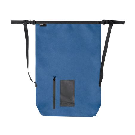 Mochila plegable RPET 210D con bolsillo