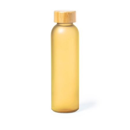 Botella cristal sublimación 500 ml bambú