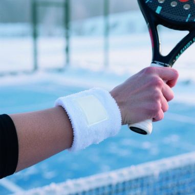 Muñequera de polialgodón Ecológica...