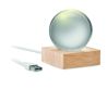 Bola cristal LED 100 lúmenes madera FSC - Imagen 1