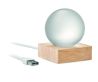 Bola cristal LED 100 lúmenes madera FSC - Imagen 5