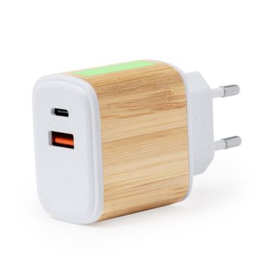 Cargador USB Ecológico Personalizado 821221