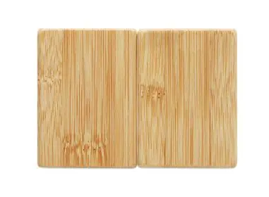 Salero y pimentero de bambú Ecológico...