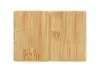 Salero y pimentero de bambú Ecológico Personalizado 7MO2771 - Imagen 7