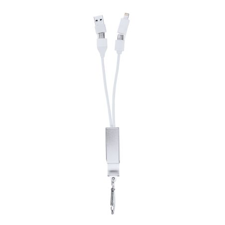 Puerto USB aluminio reciclado con soporte móvil