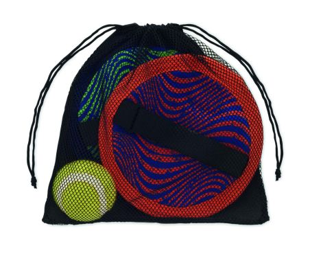 Juego atrapar pelotas neopreno bolsa RPET