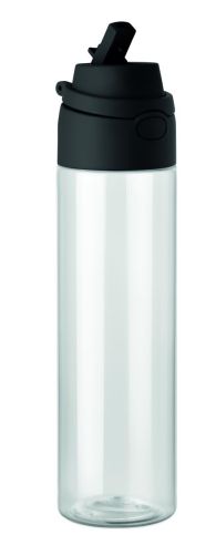 Botella RPET 700 ml con pajita 2 en 1