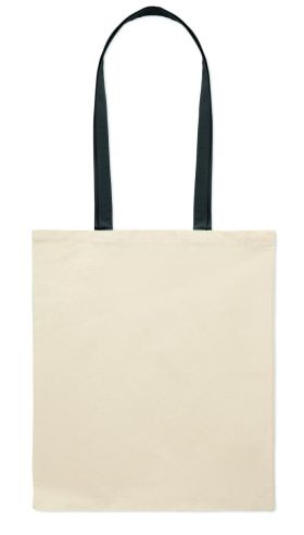 Bolsa algodón 140 g/m² asas largas de colores