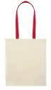 Bolsa algodón 140 g/m² asas largas de colores - Imagen 7