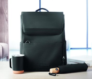 Mochila portátil RPET 600D jaspeado 15 pulgadas