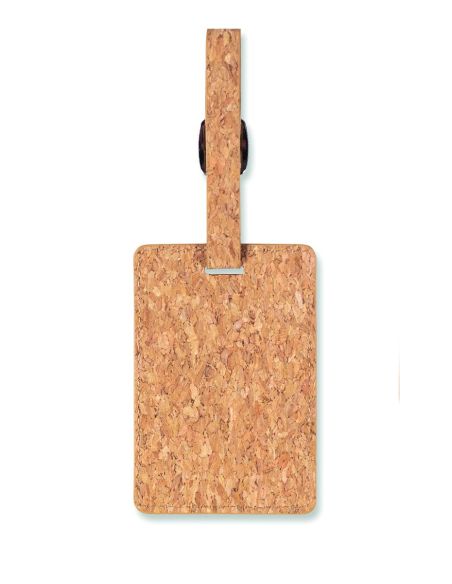 Etiqueta equipaje de corcho Ecológica Personalizada 7MO6418