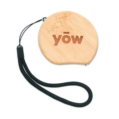 Cinta métrica de bambú 2m Ecológica...