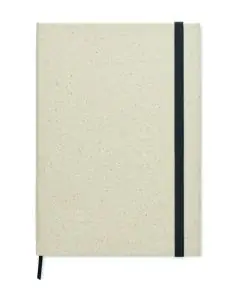 Libreta A5 papel de hierba Ecológica Personalizada 7MO6542 - Producto ecológico