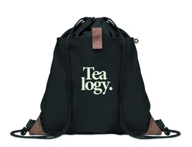 Bolsa cuerdas algodón reciclado 220 g/m²
