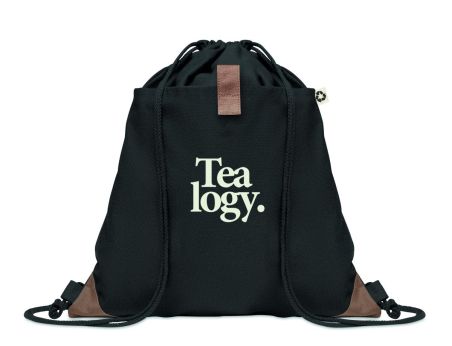 Bolsa cuerdas algodón reciclado 220 g/m²