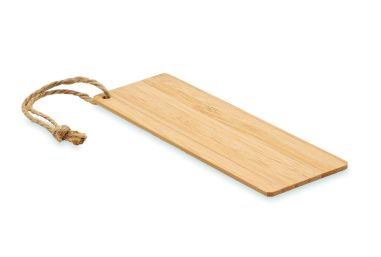 Marcapáginas bambú con cordón de yute