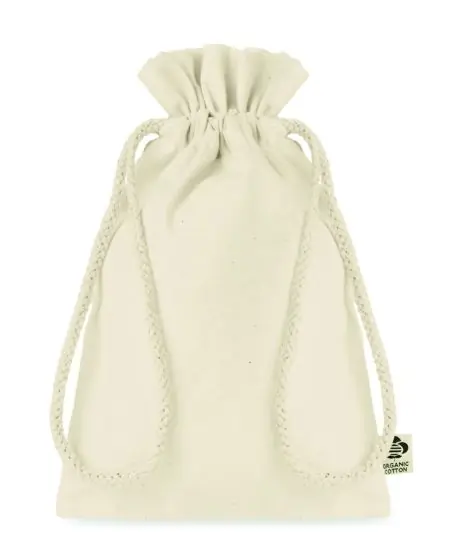Bolsa regalo algodón orgánico 105 g/m² 14 x 22 cm