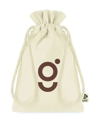 Bolsa regalo algodón orgánico 105 g/m² 14 x 22 cm