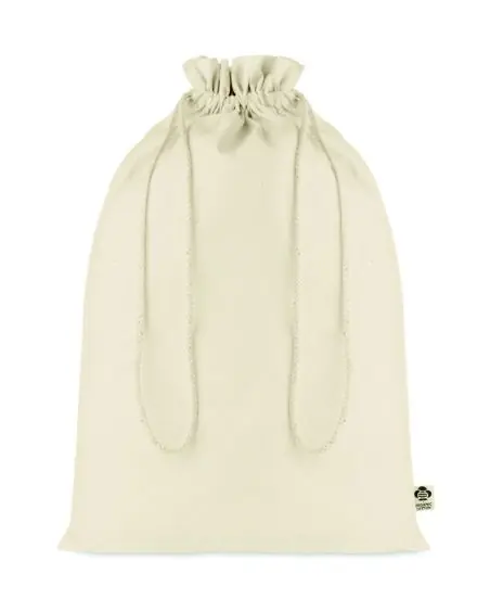 Bolsa regalo algodón orgánico 105 g/m² 30 x 47 cm