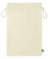 Bolsa regalo algodón orgánico 105 g/m² 30 x 47 cm - Imagen 2