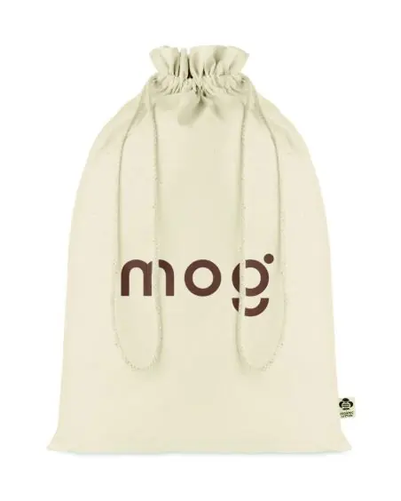 Bolsa regalo algodón orgánico 105 g/m² 30 x 47 cm