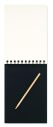 Cuaderno kraft anillas hojas rascar papel reciclado madera - Imagen 3