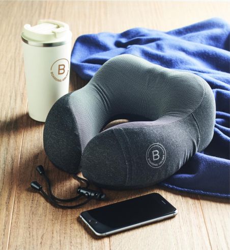 Almohada de viaje en RPET Ecológica Personalizada 7MO6709