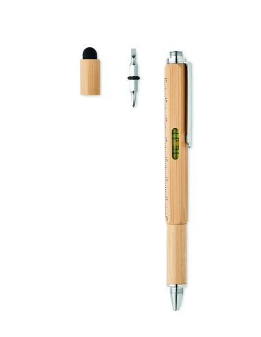Bolígrafo bambú nivel Ecológico Personalizado...