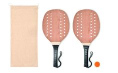 Set palas de palo de rosa Ecológica Personalizada 7MO6846 - Producto ecológico