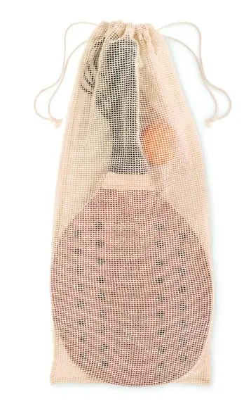 Set palas palisandro empuñadura PU pelota bolsa algodón
