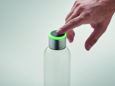 Botella Tritan 500 ml con sensor horario