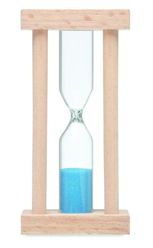 Reloj arena madera 3 minutos Ecológica...
